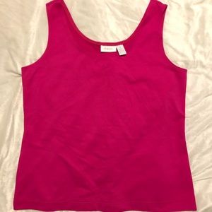 Chico’s Nylon/Spandex Hot Pink Top